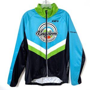 Louis Garneau Kingdom Long Sleeve Warm Cycling Jersey Jacket Men's sz Large
